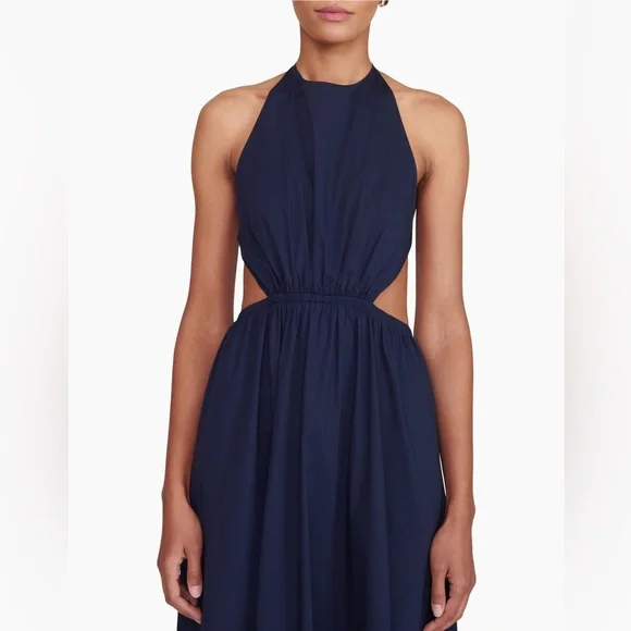black halter evening dress Ruth